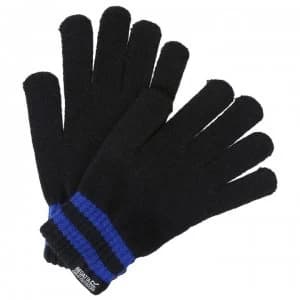Regatta Davion II Knitted Glove - Blk/BriRoyal