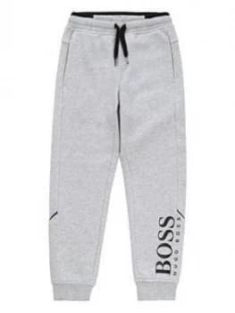 Hugo Boss Classic Logo Cuffed Sweatpants Grey Size 6 Years Kids
