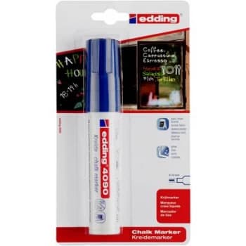 edding Chalk Marker 4090 Chisel Blue