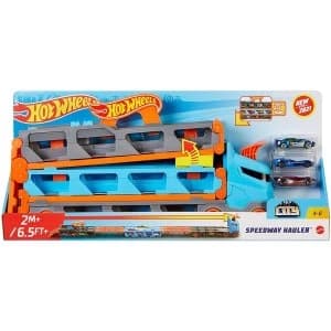 Hot Wheels - City Speedway Hauler Playset