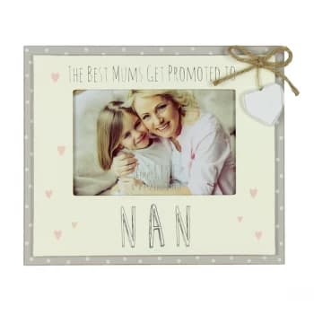 6" x 4" - Love Life Photo Frame - Promoted to Nan