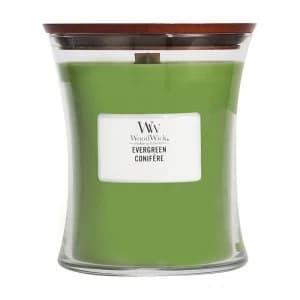 WoodWick Evergreen Medium Jar Candle 275g
