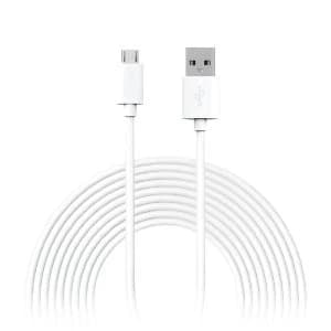 Jivo 3M Micro USB Charge Cable Wht