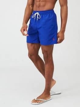 Polo Ralph Lauren Traveller Swim Shorts - Royal Blue, Royal Blue Size M Men