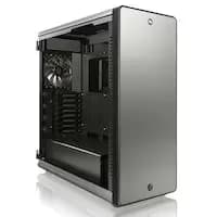 Raijintek Asterion Plus Aluminium Midi Tower Case - Silver Window