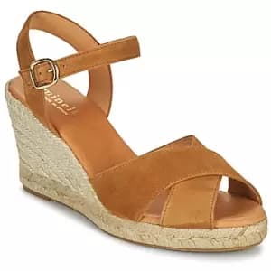 Minelli OMELLA womens Sandals in Brown,4,5,5.5,6.5,7