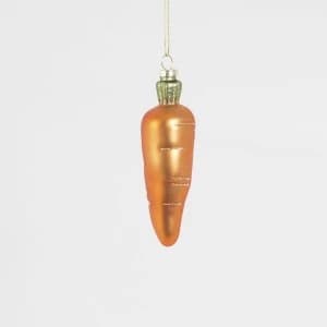 Sass & Belle Winter Veggies Carrot Shaped Bauble