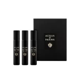 Acqua di Parma Miniatures Gift Set 7ml Oud Eau de Parfum + 7ml Quercia Eau de Parfum + 7ml Sandalo EDP