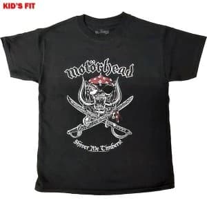 Motorhead - Shiver Me Timbers Kids 11 - 12 Years T-Shirt - Black