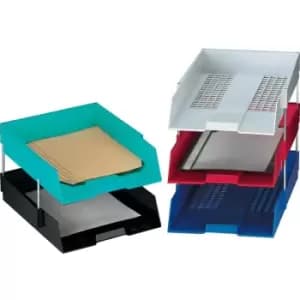 Letter Tray Black - Black - Offis