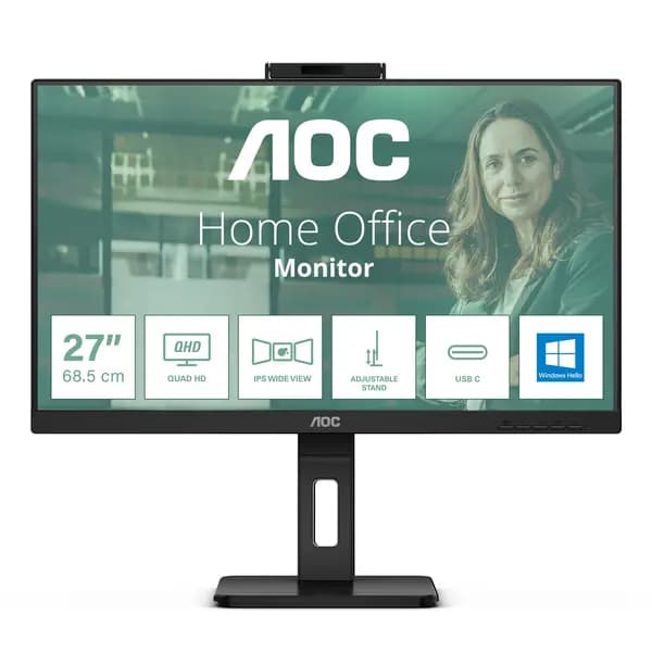 AOC 27" Q27P3CW Quad HD IPS LED Monitor