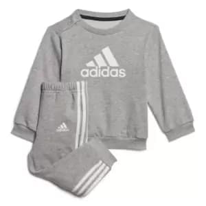adidas Babies Crew Jogger Set - Grey