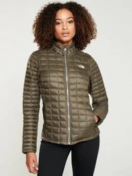 The North Face Thermoball Full Zip Jacket - Taupe Green