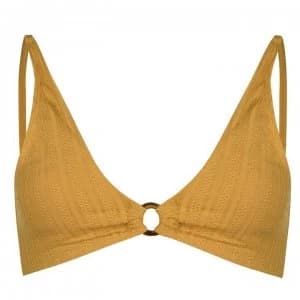 Vero Moda Revolution Plunge Bikini Top - 16 ASPEN GOLD