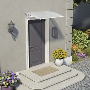 Palram Lyra Door Canopy - White