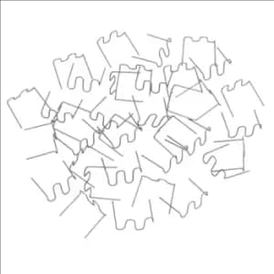 Sealey Wave Staple 0.6mm Pack of 100