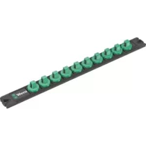 Wera 9600 3/8" Drive Magnetic Socket Rail Twist-To-Unlock 3/8"