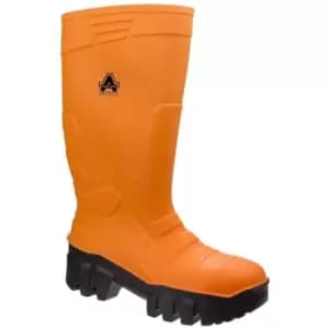 FS1010 S5 CI SRC Safety Wellingtons Orange Size 6