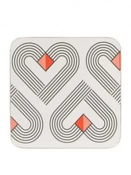 Set Of 4 Vibe Chalk Coasters