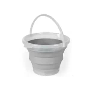 Beldray 10 Litre Glisten Glitter Grey Collapsible Bucket