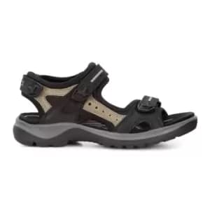 Ecco Hiking Sandals Black Yucatan 3.5