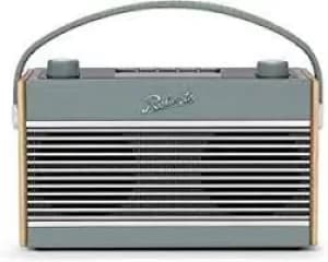 Roberts RAMBLERBTSLG Rambler BT Stereo Dab Radio in Leaf Green Bluetoo