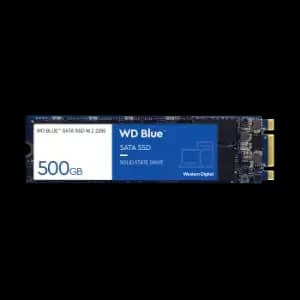 Western Digital WD Blue 500GB 3D NAND SATA III M.2 SSD WDS500G2B0B