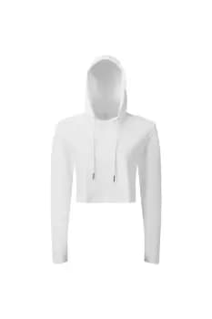 Cropped Long-Sleeved T-Shirt