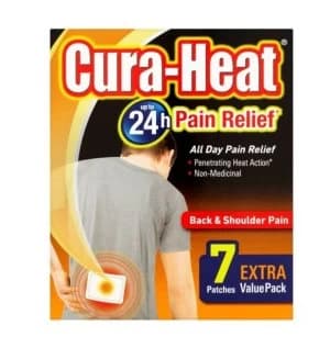 Cura-Heat Back & Shoulder Pain 7 Patches