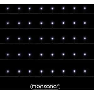 Monzana chain of lights 200 LEDs with remote control Timer function 8 light modes Dimmable IP44 outside inside Christmas lights warm white/cold