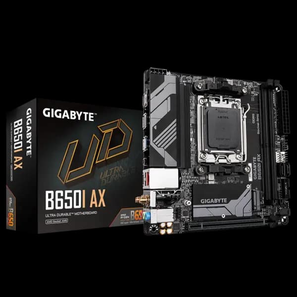 Gigabyte B650I AX WiFi DDR5 AM5 Mini-ITX Motherboard