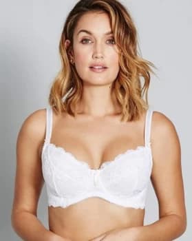 Pour Moi Amour White Balcony Bra