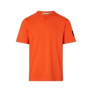 Calvin Klein Jeans Badge T-Shirt - Orange