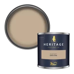 Dulux Heritage Velvet Matt Dark Stone Matt Emulsion Paint 125ml