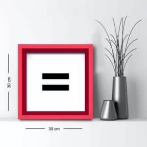 3030AHS-0103k Multicolor Decorative Framed MDF Painting