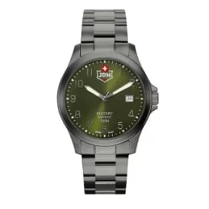 JDM Military JDM-WG001-08 Men's Alpha 1 Gunmetal Grey Bracelet Wr