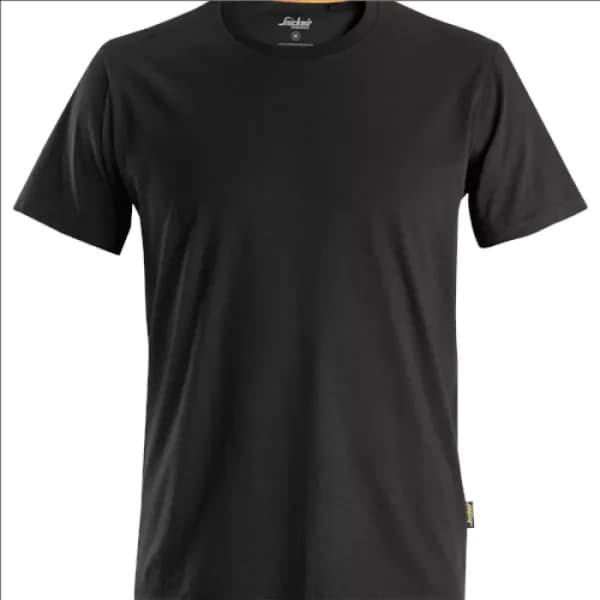 Snickers AllroundWork T-Shirt Organic Cotton - Black - L