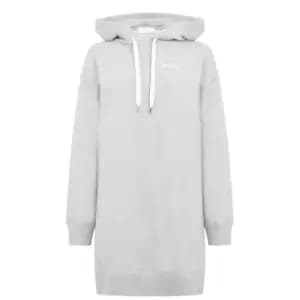 Boss Ethea Hoodie Dress - Silver