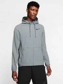 Nike Training Flx Vent Max HD Fz Jkt, Grey Size M Men