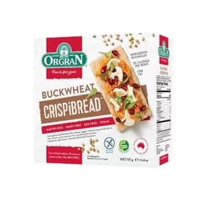 Orgran Gluten Free Buckwheat Crispbread 125g
