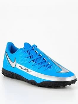 Nike Junior Phantom GT Club Astro Turf Football Boot - Blue Size 4