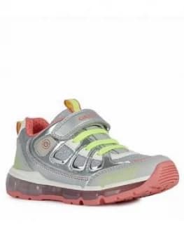 Geox Girls Android Trainers - Silver