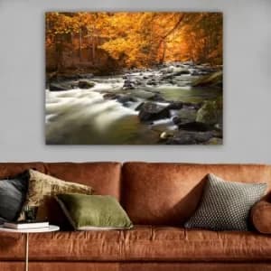 110245898_70100 Multicolor Decorative Canvas Painting