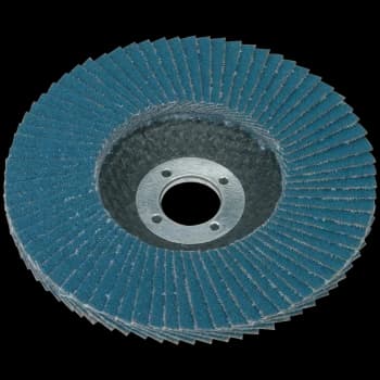 Sealey Zirconium Abrasive Flap Disc 100mm 40g