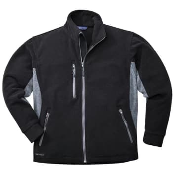 TX40BKRM - sz M Texo Heavy 2 Tone Fleece - Black - Portwest