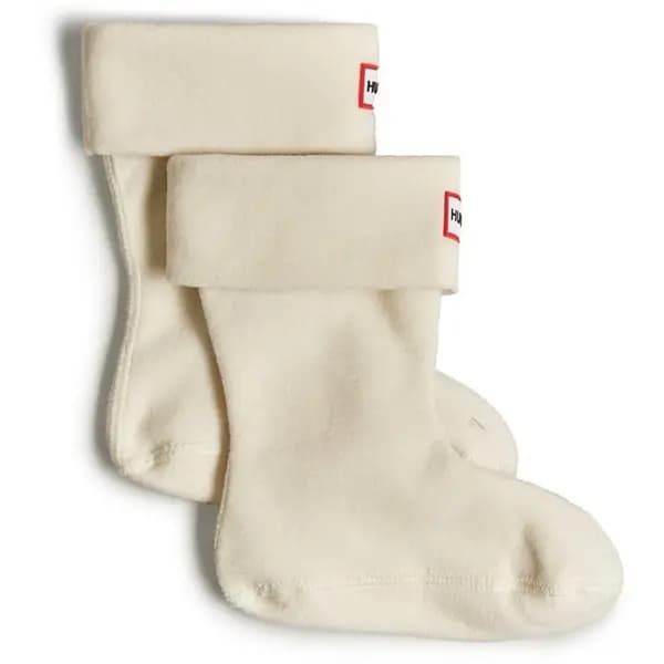 Hunter Boot Socks Unisex Childrens - White XS