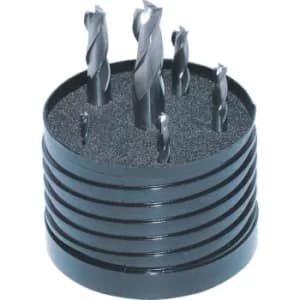 3FL Carbide Plain Shank Slot Drills 3-10MM (Set-6)