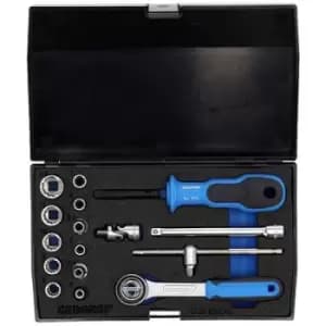 Gedore Bit set Metric 1/4 (6.3 mm) 17 Piece 1815652