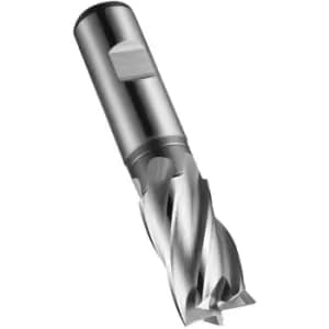 C247 17.00MM HSS-E Multi Flute Flatted Shank End Mill - DIN 844K