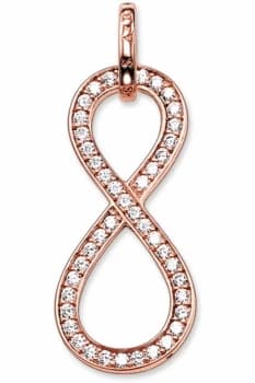 Ladies Thomas Sabo Sterling Silver Glam & Soul Infinity Pendant PE674-416-14